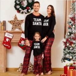 Christmas Family Pajamas Set With Pet, Couples Matching Pyjamas, His And Hers, Holiday Pjs, Dog Xmas Eve, Festive Sleepwear, Family Outfits