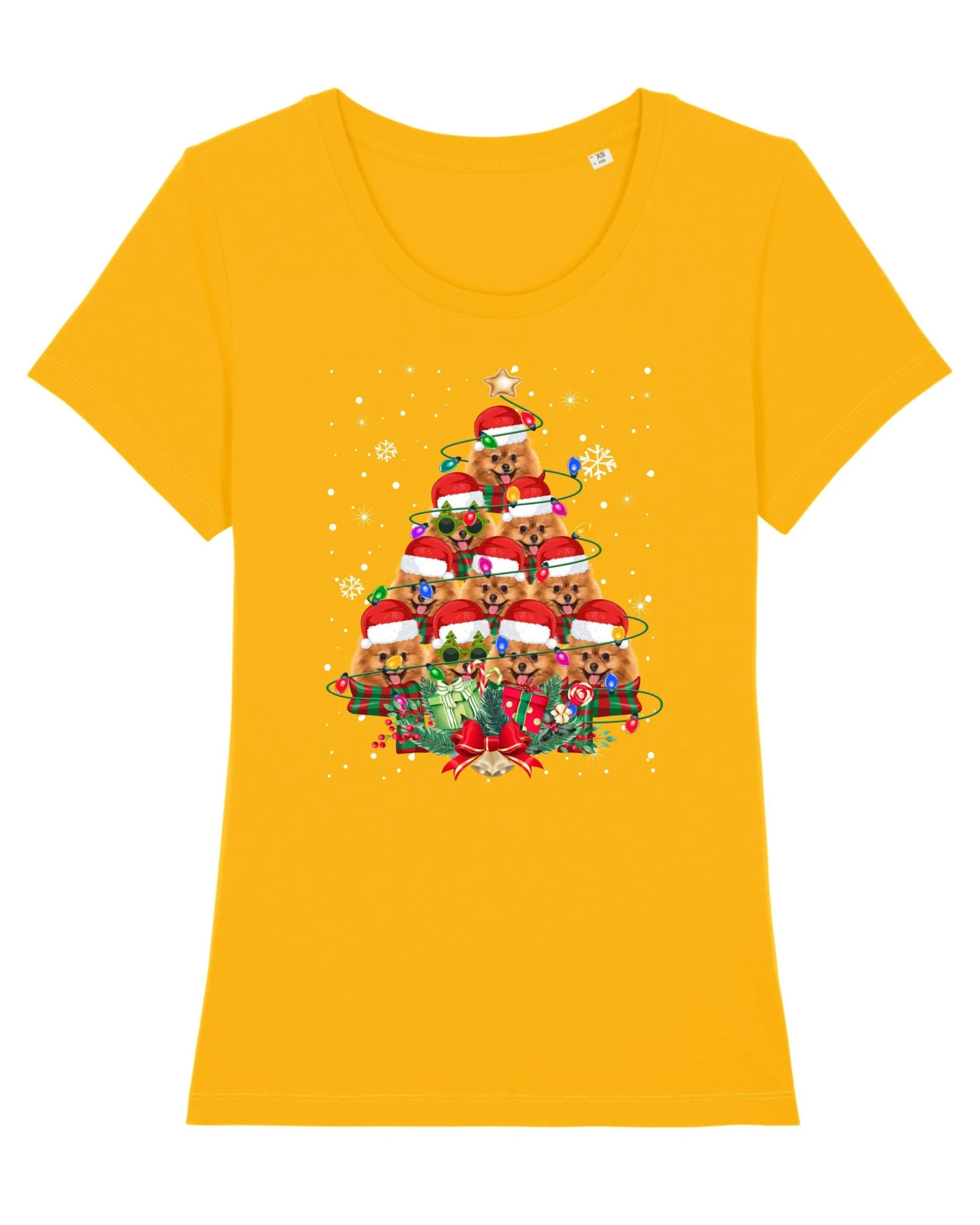 Pomeranian Dog Gifts Xmas Christmas Mens Womens Kids TShirt Tee T-Shirt Tree Santa Lover 10 Pomeranian Dog Gifts Xmas Christmas Mens Womens Kids TShirt Tee T-Shirt Tree Santa Lover - Image 8