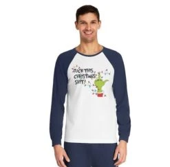 Funny Christmas Pyjama Set, Offensive Christmas Pj's, Holiday Pjs, Xmas Pyjamas, Funny Christmas Pyjamas,Christmas Gift, Xmas Gift