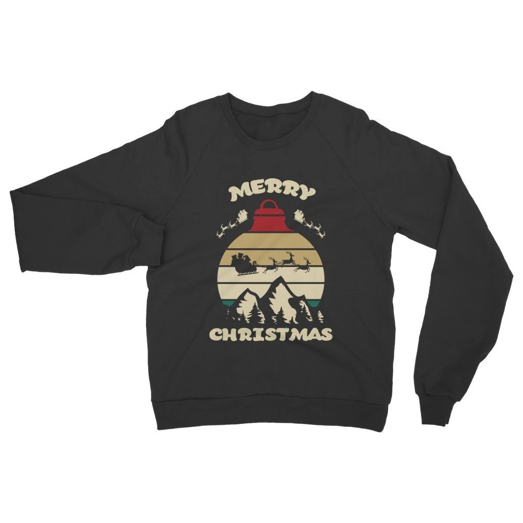 Retro Christmas Sweatshirt, Vintage Christmas Jumper, Merry Christmas Shirt, Christmas Sweater UK, Ugly Christmas Sweater For Women Men 4 Retro Christmas Sweatshirt, Vintage Christmas Jumper, Merry Christmas Shirt, Christmas Sweater UK, Ugly Christmas Sweater For Women Men - Image 2