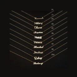 925 Sterling Silver Name Necklace,Personalized Name Necklace, Personalized Jewelry, Name Necklace, Personalized Gift, Christmas Gift, MF35