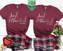 Just Married Couple Pyjamas Valentine Day Gift For Him And Her Valentines Gifts Boyfriend Girlfriend Couple Matching Christmas Newly Wed Pjs 17 Just Married Couple Pyjamas Valentine Day Gift For Him And Her Valentines Gifts Boyfriend Girlfriend Couple Matching Christmas Newly Wed Pjs -Jewellery Paradise il fullxfull.4363441268 23lr