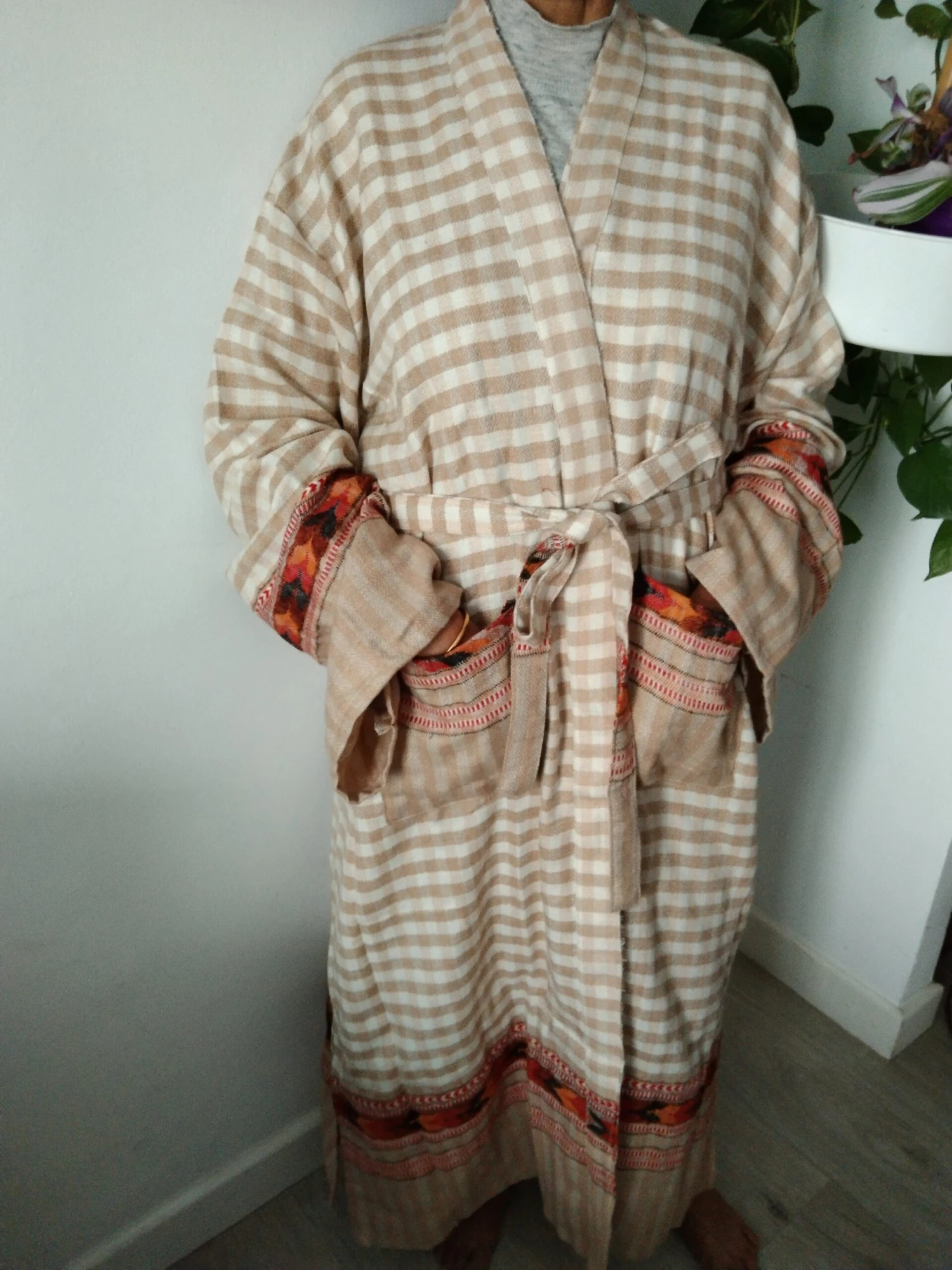 Unisex Robe,winter Robe,wool Robe,mens Robes,gifts For Him,gifts For Her, Christmas Gift,wool Loungewear,wool Resort Wear,wool Robe 5 Unisex Robe,winter Robe,wool Robe,mens Robes,gifts For Him,gifts For Her, Christmas Gift,wool Loungewear,wool Resort Wear,wool Robe - Image 3
