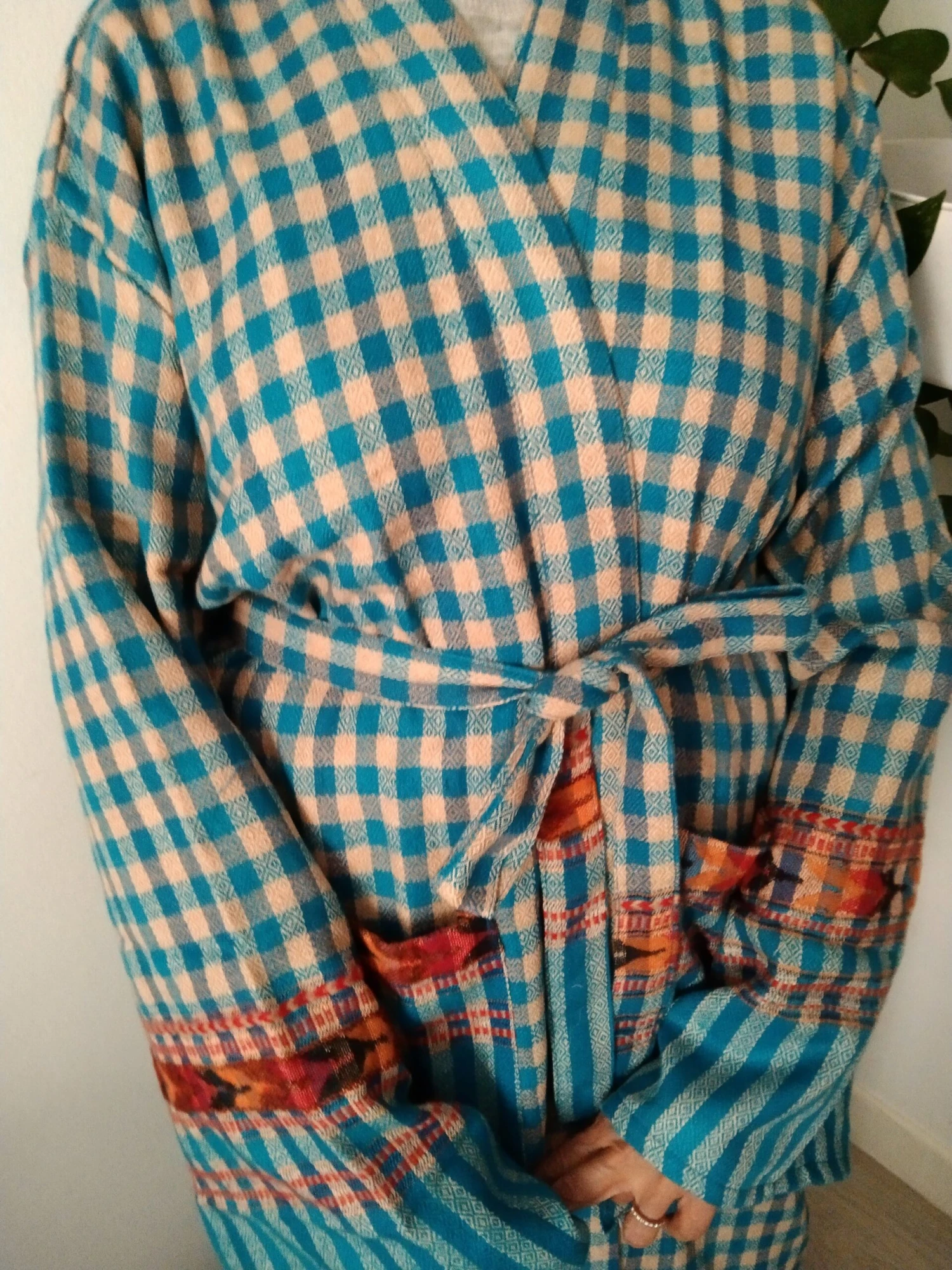 Unisex Wool Robe,winter Robe,mens Robes, Resort Wear,wool Loungewear,boho Robe, Christmas Gift,gifts For Him,wool Kimono,wool Robe,boho Robe 5 Unisex Wool Robe,winter Robe,mens Robes, Resort Wear,wool Loungewear,boho Robe, Christmas Gift,gifts For Him,wool Kimono,wool Robe,boho Robe - Image 3