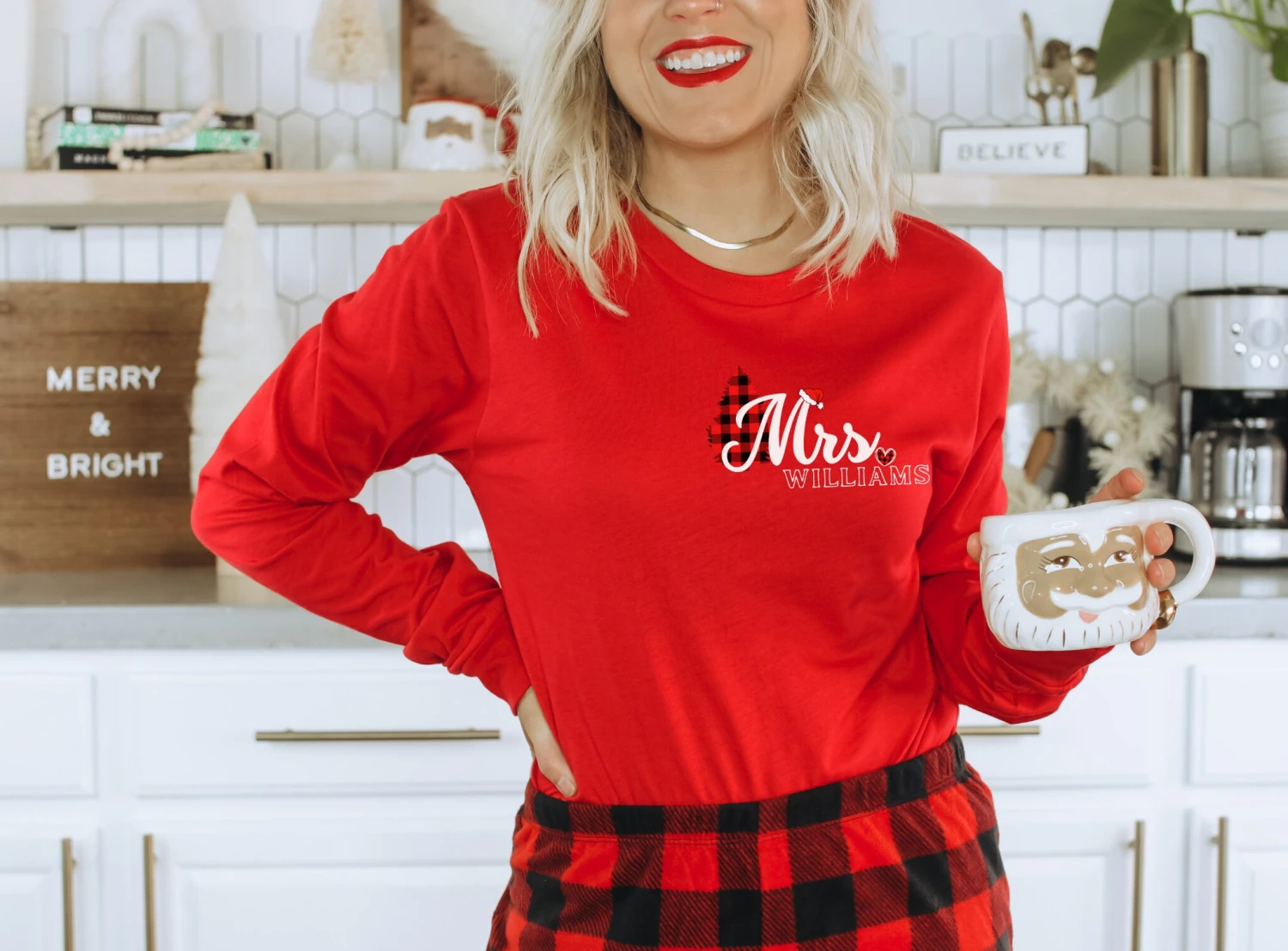 Mr And Mrs Matching Christmas PJs, Couple Pj Set, Last Name Shirt, Christmas Pjs Couple,couple Pajamas,pj Set,his And Hers Pajamas 4 Mr And Mrs Matching Christmas PJs, Couple Pj Set, Last Name Shirt, Christmas Pjs Couple,couple Pajamas,pj Set,his And Hers Pajamas - Image 2