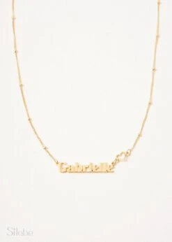 Personalised Nameplate Necklace, Gold Filled Jewellery, Children Name Necklace, Birthday Gift, Dainty Name Necklace, Christmas Gift For Her 8 Personalised Nameplate Necklace, Gold Filled Jewellery, Children Name Necklace, Birthday Gift, Dainty Name Necklace, Christmas Gift For Her -Jewellery Paradise il fullxfull.4365472931 625l