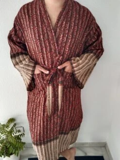 Unisex Wool Robe,men's Wool Robe,Winter Robe, Christmas Gift,gifts For Her,gifts For Him,wool Kimono,wool Loungewear,