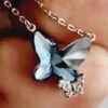 925 Silver Butterfly Swarovski Crystal, Blue Butterfly,crystal Pendant Necklace,Christmas Gift Ideas, High Quality, Sparkle, Diamante 2 925 Silver Butterfly Swarovski Crystal, Blue Butterfly,crystal Pendant Necklace,Christmas Gift Ideas, High Quality, Sparkle, Diamante -Jewellery Paradise il fullxfull.4366334023 3dsm