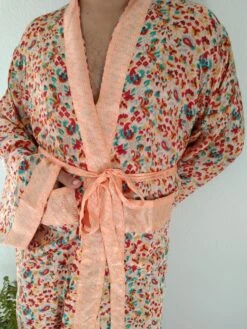 Unisex Silk Blend Robe,mens Robes,resort Wear, Loungewear,gifts For Her,gifts For Him, Christmas Gift,boho Robe,beach Wear,swim Cover Up
