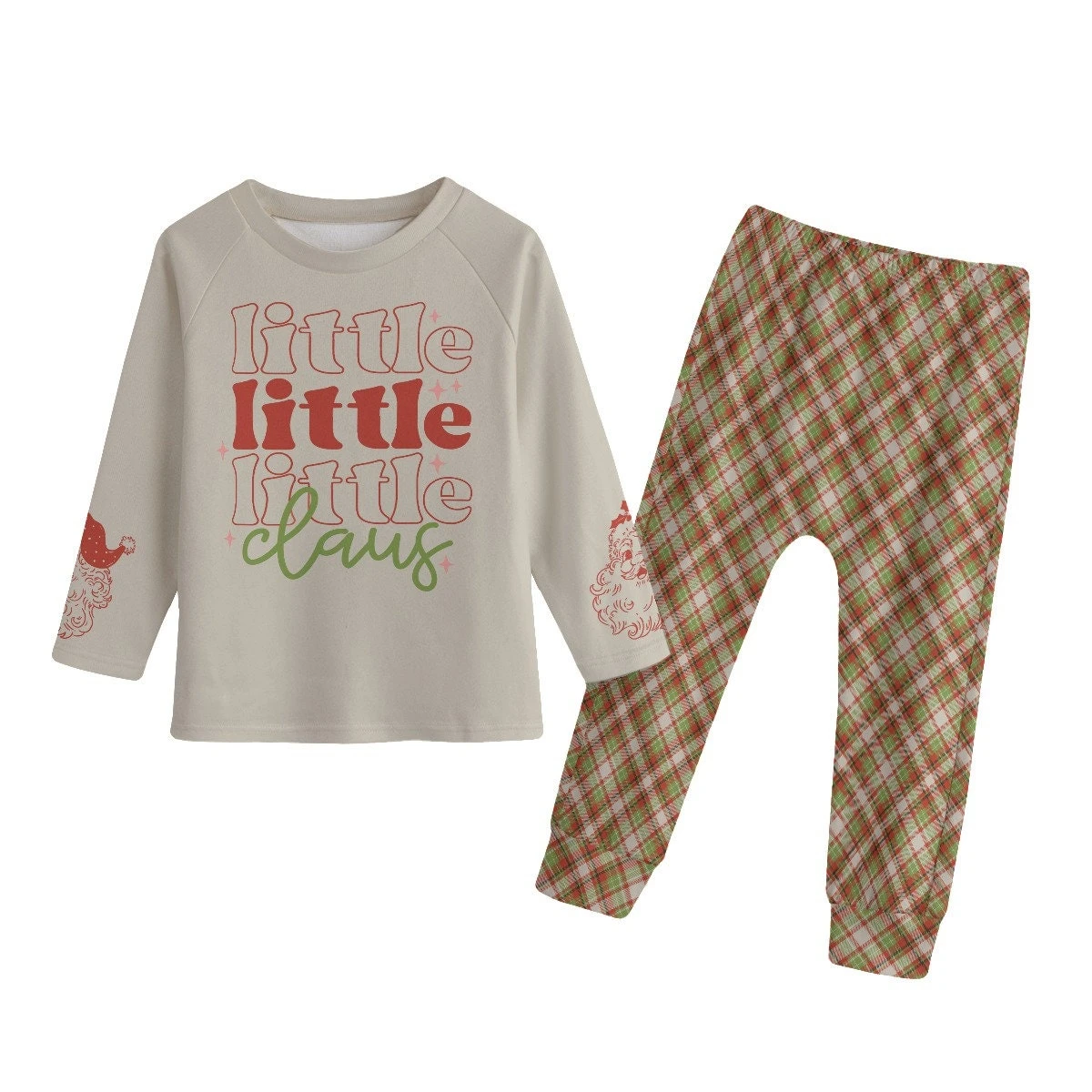 Matching Family Christmas Pajamas, Daddy Claus Pajamas, Mama Claus Pajamas, Vintage Santa Christmas Pajamas, Santa Pajamas 8 Matching Family Christmas Pajamas, Daddy Claus Pajamas, Mama Claus Pajamas, Vintage Santa Christmas Pajamas, Santa Pajamas - Image 6