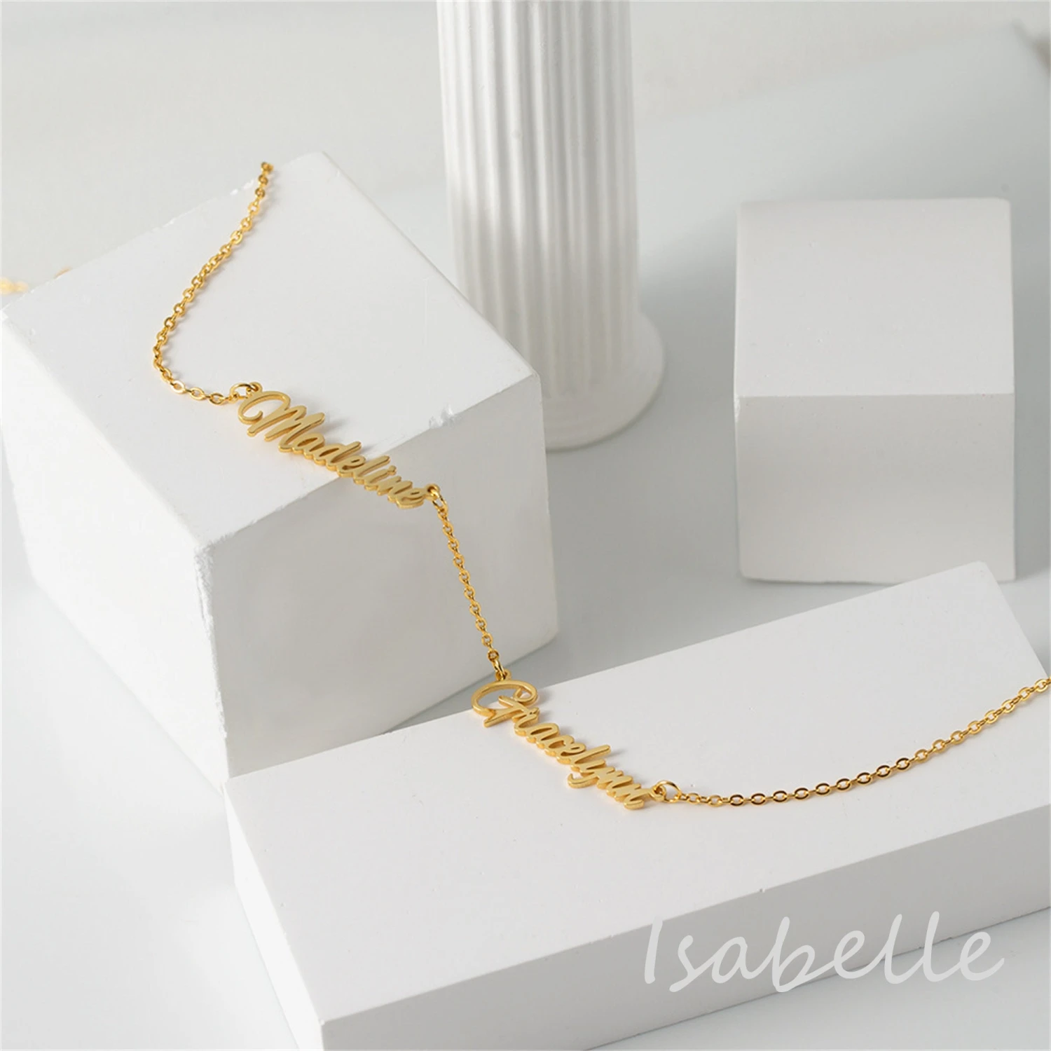 Name Necklace,Mom Necklace,Kid Name Necklace,Multiple Name Necklace,Personalised Jewellery,Personalised Family Necklace ,Christmas Gift 8 Name Necklace,Mom Necklace,Kid Name Necklace,Multiple Name Necklace,Personalised Jewellery,Personalised Family Necklace ,Christmas Gift - Image 6