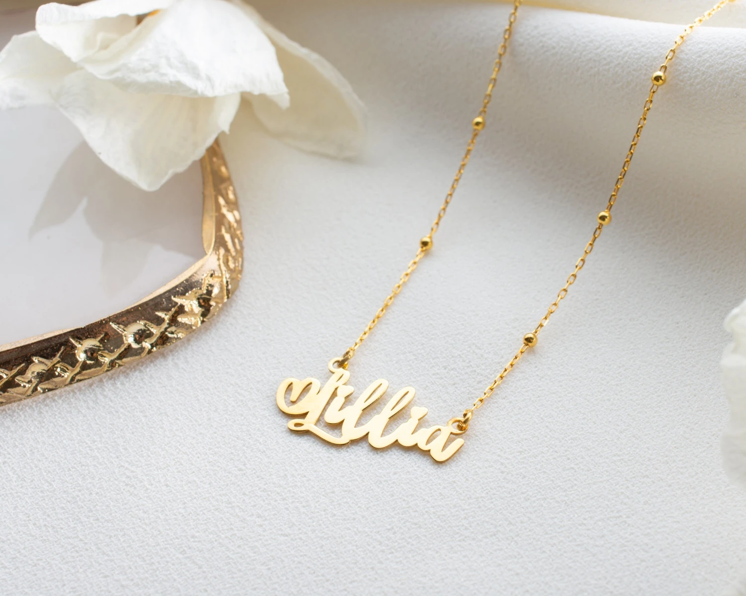 Personalised Name Necklace, Gold Name Neklace, Silver Name Jewelry, Cursive Name Necklace, Necklace For Women, Christmas Gift, Minimalist 5 Personalised Name Necklace, Gold Name Neklace, Silver Name Jewelry, Cursive Name Necklace, Necklace For Women, Christmas Gift, Minimalist - Image 3