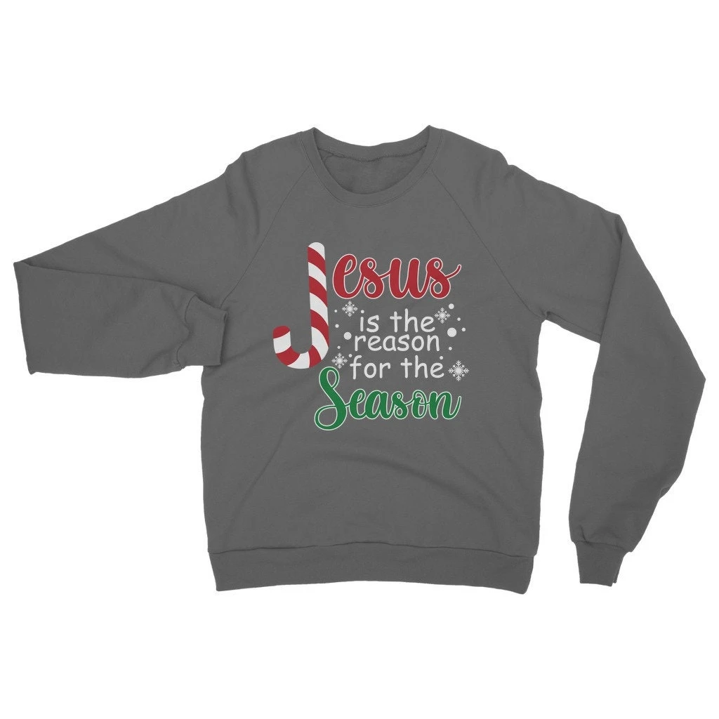 Jesus Sweatshirt, Christmas Jumper, Family Christmas Shirt, Nativity Shirt, Christian Christmas Shirt, Family Matching Christmas Sweater 4 Jesus Sweatshirt, Christmas Jumper, Family Christmas Shirt, Nativity Shirt, Christian Christmas Shirt, Family Matching Christmas Sweater - Image 3