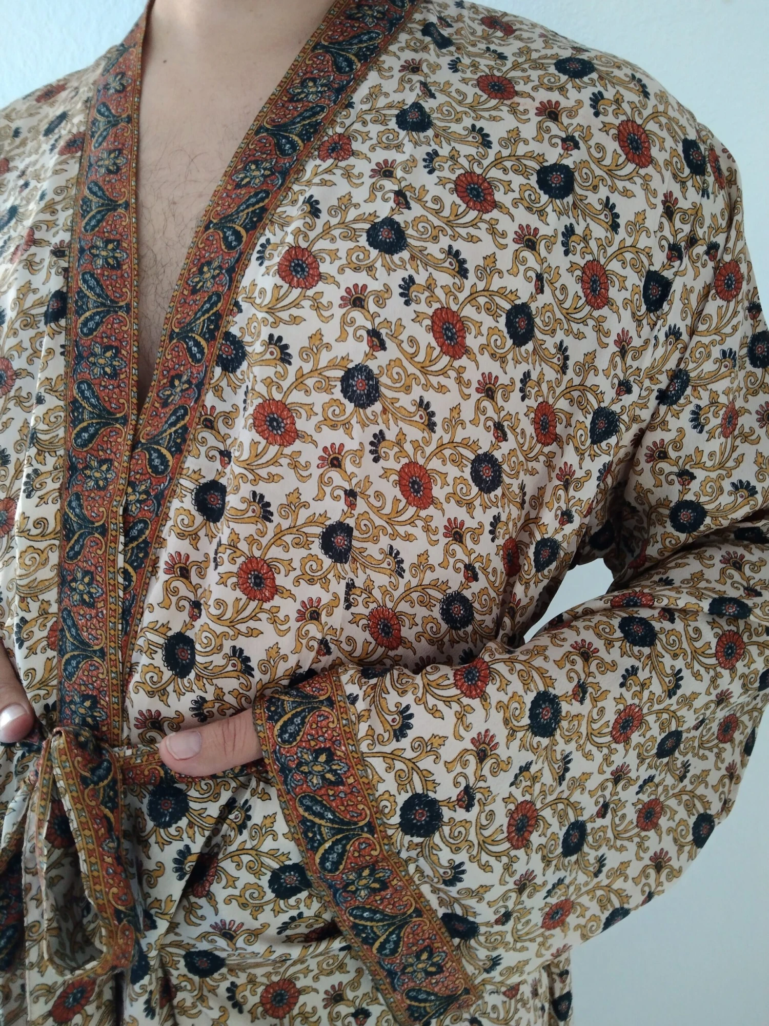 Unisex Robes,silk Blend Robe,mens Robes, Loungewear,resort Wear,Maternity Robe,boho Robe,gifts For Him,gifts For Her, Christmas Gift, 10 Unisex Robes,silk Blend Robe,mens Robes, Loungewear,resort Wear,Maternity Robe,boho Robe,gifts For Him,gifts For Her, Christmas Gift, - Image 8