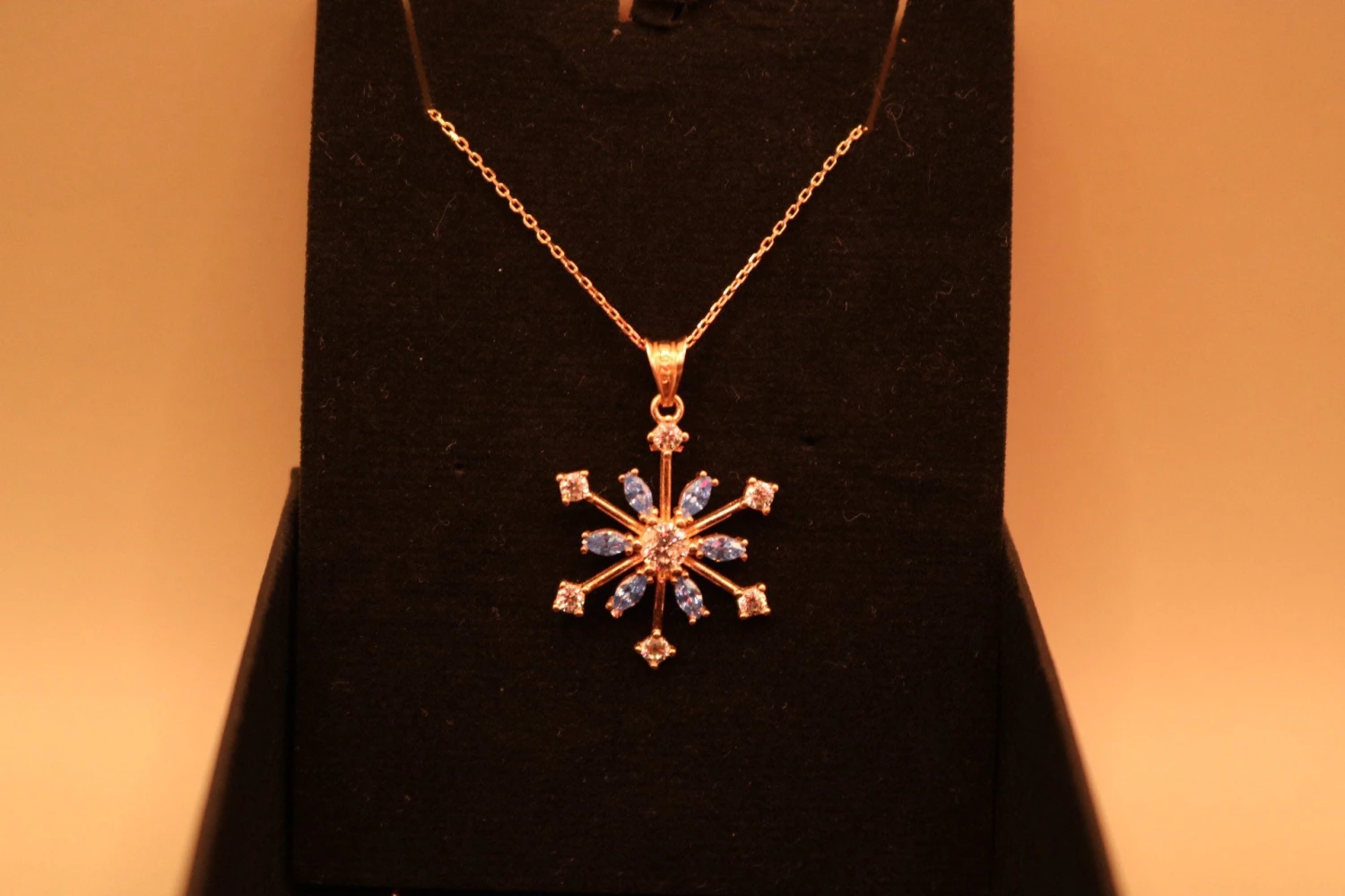 925K Silver Snowflake Necklace For Women, Christmas Gift, Handmade Jewelry, Luck Necklace, Flower Jewelry, Best Friend Birthday Gift For Her 9 925K Silver Snowflake Necklace For Women, Christmas Gift, Handmade Jewelry, Luck Necklace, Flower Jewelry, Best Friend Birthday Gift For Her - Image 7