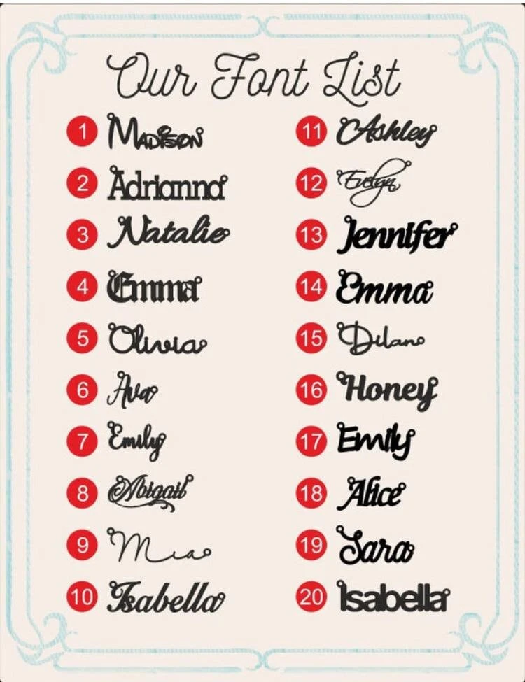 Personalised Name Necklace For Women, Handmade Jewelry, Christmas Gift For Her, Personalized Gift For Mom, New Year Gift For 2023 6 Personalised Name Necklace For Women, Handmade Jewelry, Christmas Gift For Her, Personalized Gift For Mom, New Year Gift For 2023 - Image 4