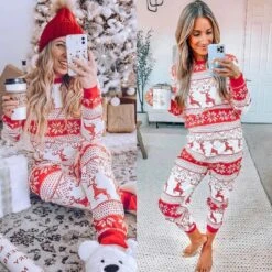 Family Christmas Pyjamas, Matching Family Christmas Pjs, Christmas Family Pajamas, Xmas Pjs 2023, Mum Dad Kids Pajamas