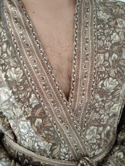 Unisex Silk Blend Robe,mens Robes, Loungewear,resort Wear, Christmas Gift,gifts For Him,gifts For Her,boho Robe,Beach Wear,Swim Cover Up -Jewellery Paradise il fullxfull.4376436248 mno0