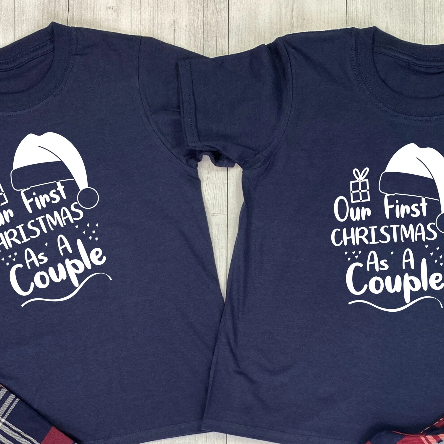 Our First Christmas Matching Couples Pyjamas, His And Hers Matching Pyjamas, His And Hers Pajamas ,Mr And Mrs Pyjamas, Husband And Wife Gift 4 Our First Christmas Matching Couples Pyjamas, His And Hers Matching Pyjamas, His And Hers Pajamas ,Mr And Mrs Pyjamas, Husband And Wife Gift - Image 2