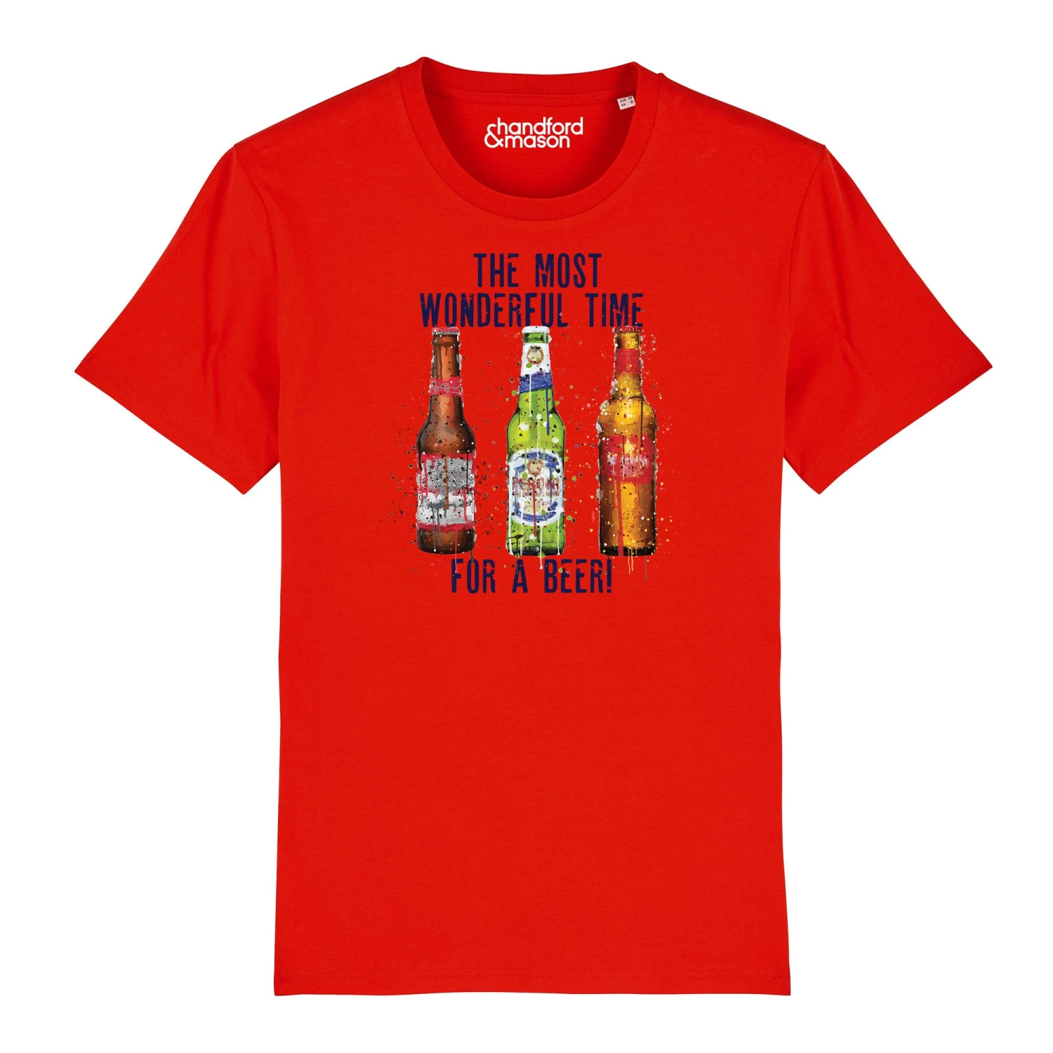 Wonderful Time For Beer Funny Christmas Pyjama Top 4 Wonderful Time For Beer Funny Christmas Pyjama Top - Image 2