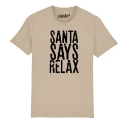 Santa Says Relax Christmas Pyjama Top 13 Santa Says Relax Christmas Pyjama Top -Jewellery Paradise il fullxfull.4378717397 e2ln