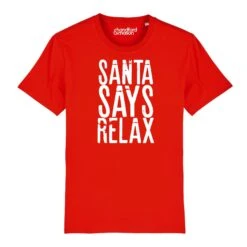 Santa Says Relax Christmas Pyjama Top