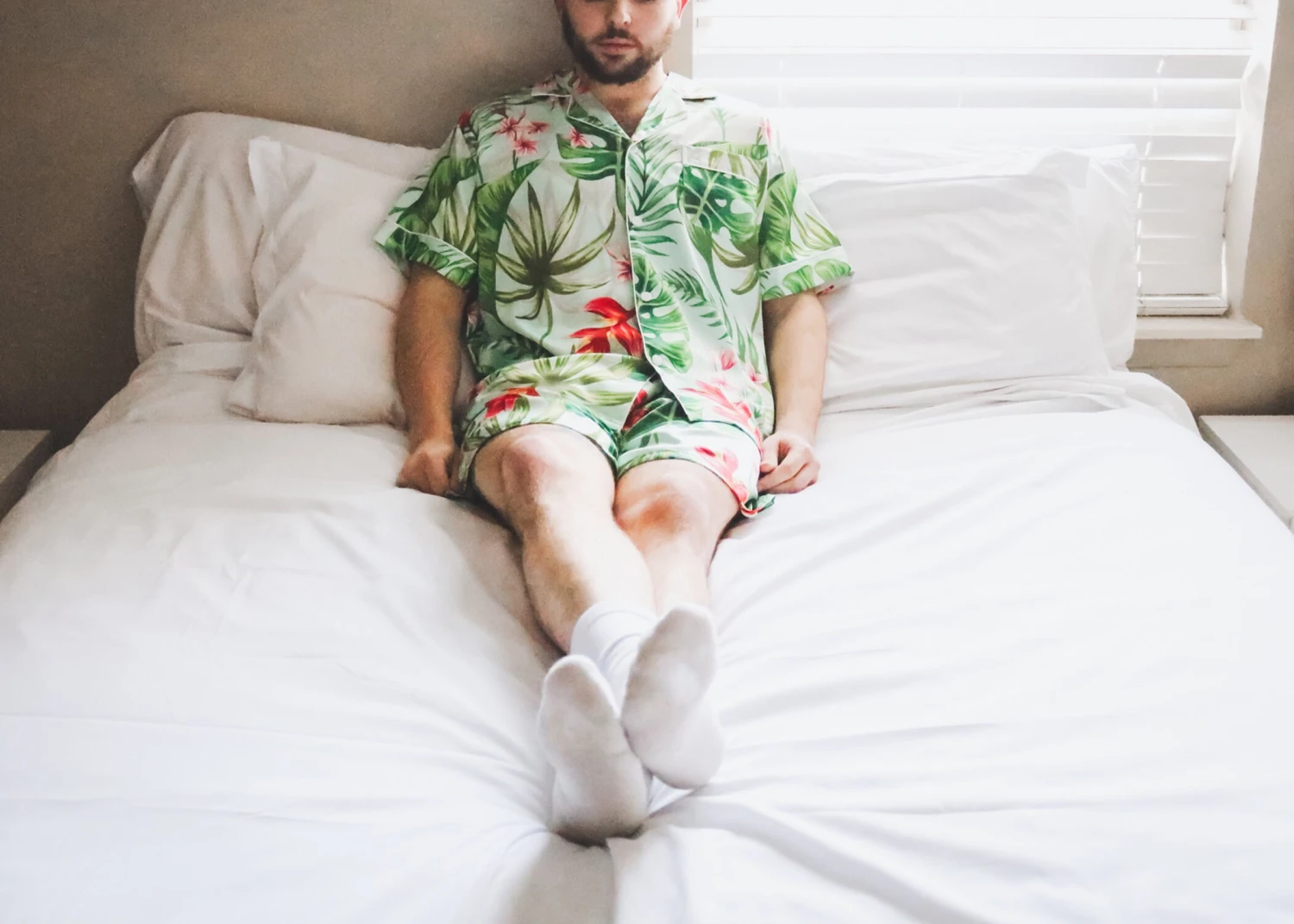 Men's Tropical Pajama Set, Mens Hawaiian Pajamas, Monogram Pajamas, Wedding Party Pajamas, Men's Pajamas, Christmas Pajamas, Custom Pajamas 3 Men's Tropical Pajama Set, Mens Hawaiian Pajamas, Monogram Pajamas, Wedding Party Pajamas, Men's Pajamas, Christmas Pajamas, Custom Pajamas