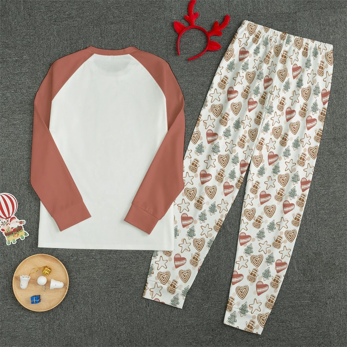 Gingerbread Matching Family Christmas Pajamas, Christmas Crew Pajamas, Family Matching Pajamas, Gingerbread Pajamas 4 Gingerbread Matching Family Christmas Pajamas, Christmas Crew Pajamas, Family Matching Pajamas, Gingerbread Pajamas - Image 2