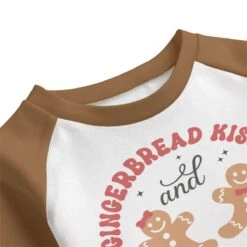Gingerbread Matching Family Christmas Pajamas, Gingerbread Kisses Pajamas, Family Christmas Pajamas, Gingerbread Pajamas -Jewellery Paradise il fullxfull.4380403923 8hyz