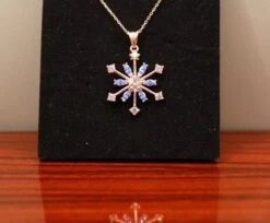 925K Silver Snowflake Necklace For Women, Christmas Gift, Handmade Jewelry, Luck Necklace, Flower Jewelry, Best Friend Birthday Gift For Her 20 925K Silver Snowflake Necklace For Women, Christmas Gift, Handmade Jewelry, Luck Necklace, Flower Jewelry, Best Friend Birthday Gift For Her -Jewellery Paradise il fullxfull.4380813314 qis1
