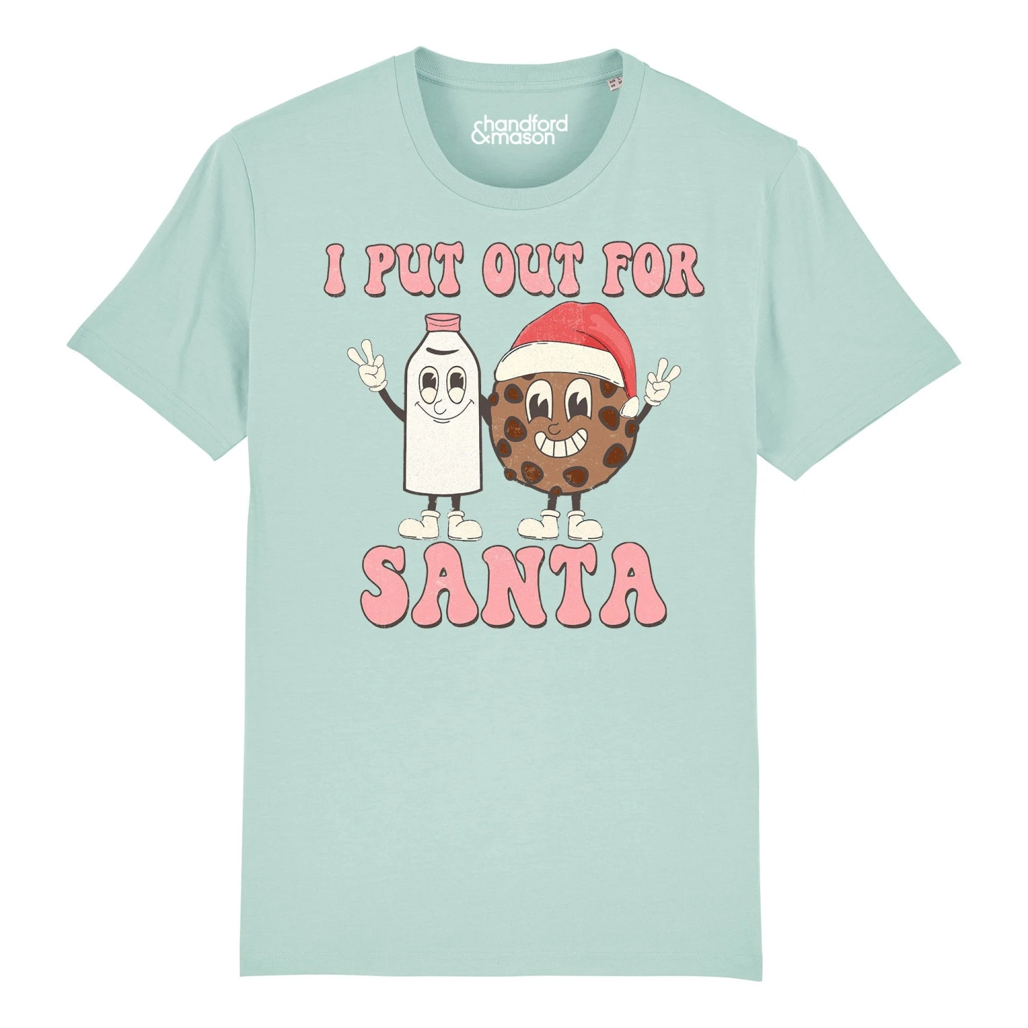I Put Out For Santa Retro Christmas Pyjama Top 5 I Put Out For Santa Retro Christmas Pyjama Top - Image 3