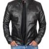 Leather Jacket For Men, Black Leather Jacket For Men, Fashion Leather Jacket For Men, 100% Orignal Leather. Party Jacket, Christmas Gift -Jewellery Paradise il fullxfull.4383136283 j148
