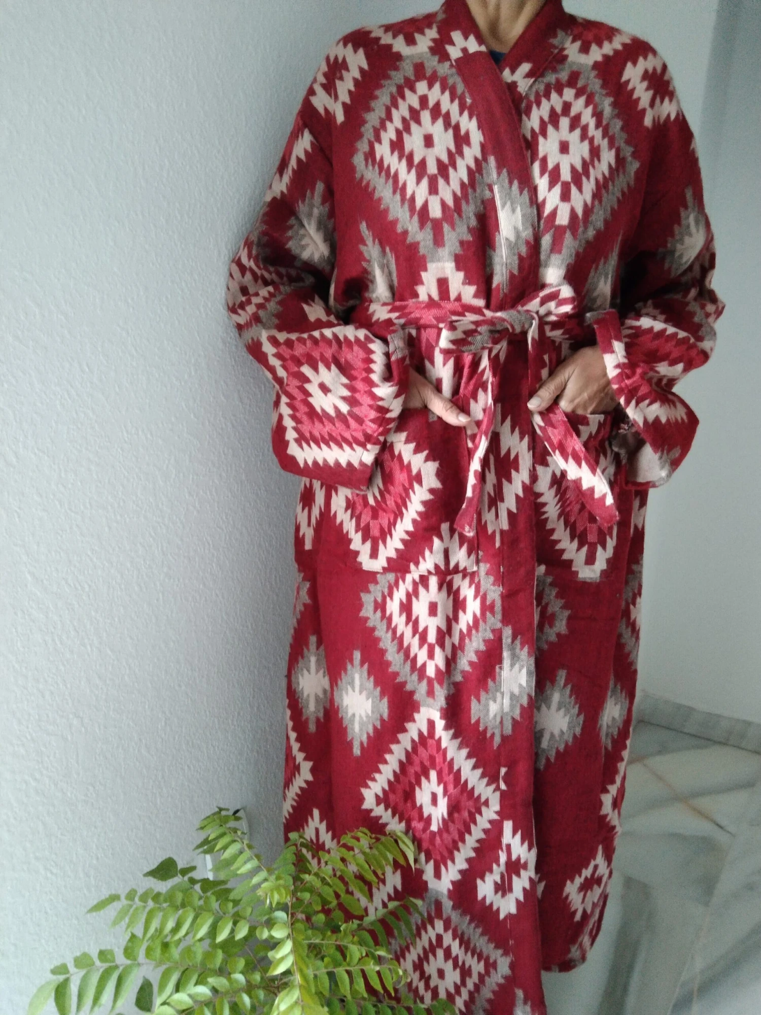 Unisex Robes ,Wool Blend Robe,winter Robe, Loungewear,gifts For Her, Christmas Gift,boho Robe,winter Robe, Resort Wear 8 Unisex Robes ,Wool Blend Robe,winter Robe, Loungewear,gifts For Her, Christmas Gift,boho Robe,winter Robe, Resort Wear - Image 6