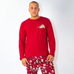 Christmas Matching Family Pajamas, Red Xmas Jammies, Holiday Family Pajamas, Secret Santa Gift, Christmas Family Pyjamas, Winter Pjs, Photo -Jewellery Paradise il fullxfull.4384071651 mhtr