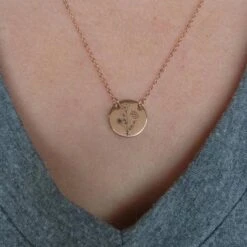 Combined Birth Flower Necklace,Personalized Gifts For Mom,Bouquet Flower Necklace,Family Mum Necklace,Personalised Jewellery,Christmas Gift -Jewellery Paradise il fullxfull.4384415427 4ja5