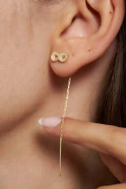 Infinity Sign Chandelier Earrings For Women, 925 Silver Handmade Jewelry, Christmas Gift, Minimalist Earring, Best Friend Birthday Gift -Jewellery Paradise il fullxfull.4384712338 88ea