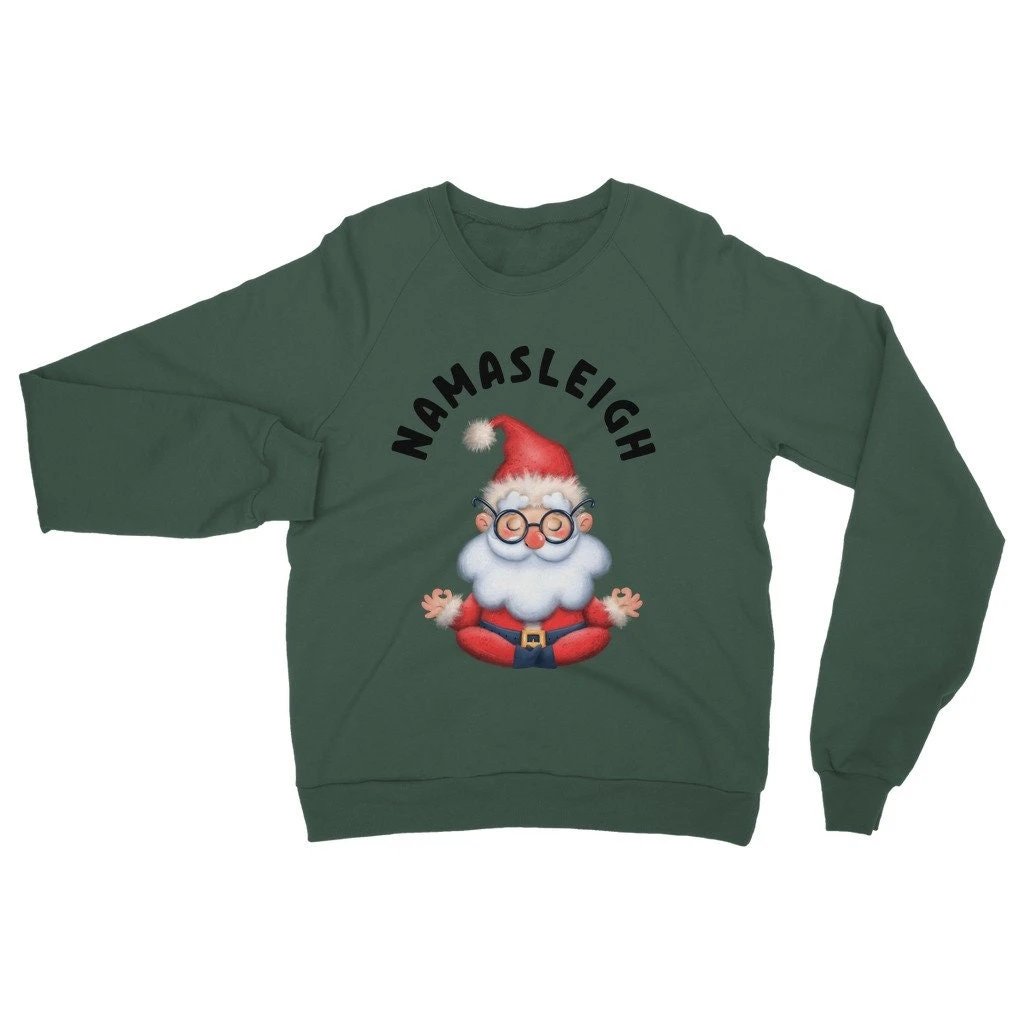 Namasleigh Sweatshirt, Yoga Santa Women's Christmas Jumper, Santa Sweatshirt, Xmas Sweatshirt, Christmas Yoga Shirt, Namaste Santa Jumper 10 Namasleigh Sweatshirt, Yoga Santa Women's Christmas Jumper, Santa Sweatshirt, Xmas Sweatshirt, Christmas Yoga Shirt, Namaste Santa Jumper - Image 8