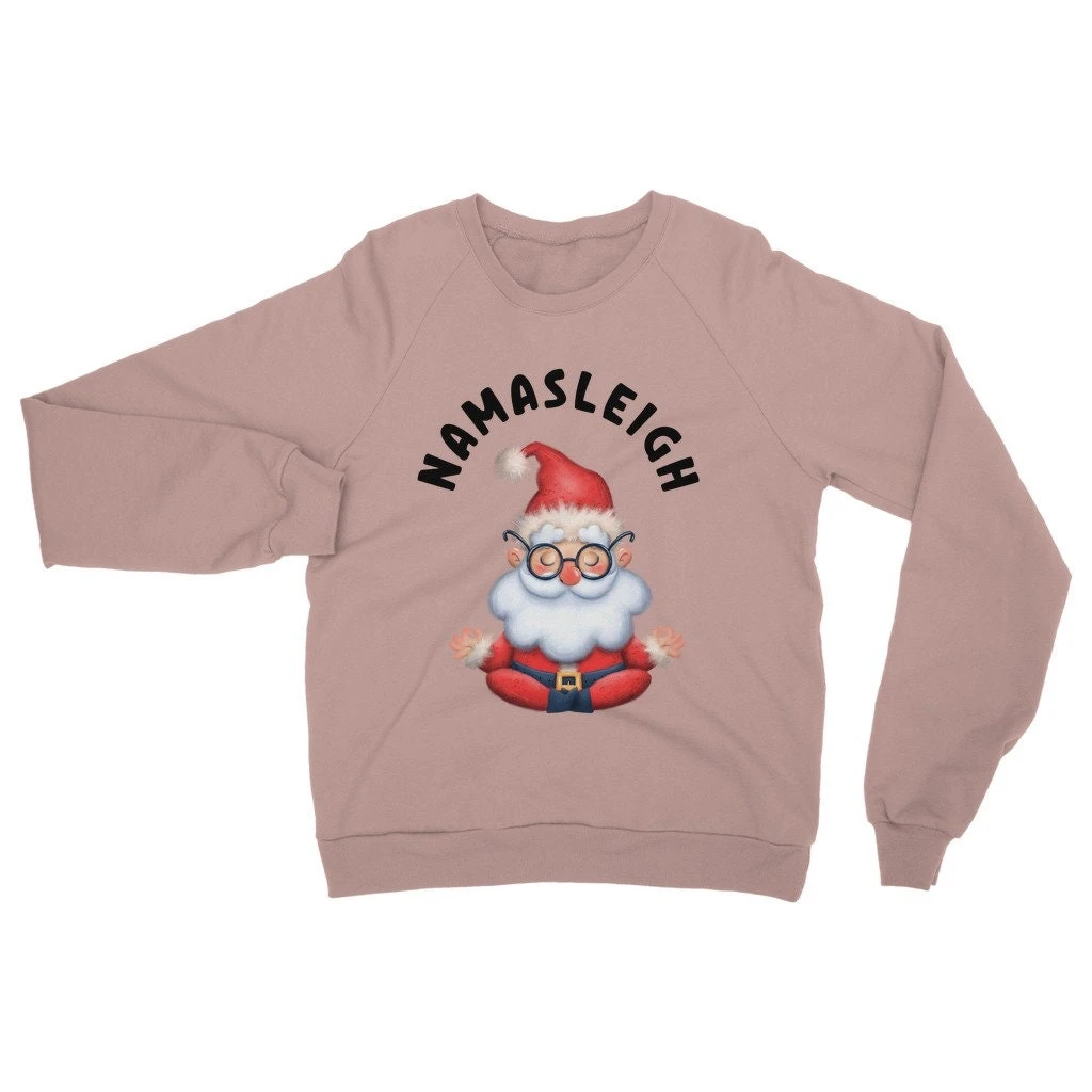 Namasleigh Sweatshirt, Yoga Santa Women's Christmas Jumper, Santa Sweatshirt, Xmas Sweatshirt, Christmas Yoga Shirt, Namaste Santa Jumper 9 Namasleigh Sweatshirt, Yoga Santa Women's Christmas Jumper, Santa Sweatshirt, Xmas Sweatshirt, Christmas Yoga Shirt, Namaste Santa Jumper - Image 7