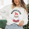 Namasleigh Sweatshirt, Yoga Santa Women's Christmas Jumper, Santa Sweatshirt, Xmas Sweatshirt, Christmas Yoga Shirt, Namaste Santa Jumper