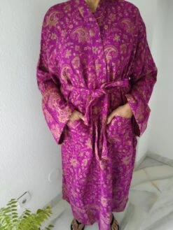 Unisex Robe,woolen Robe,winter Robe,gifts For Him,gifts For Her, Christmas Gift,boho Robe,wool Cover Up,wool Kimono