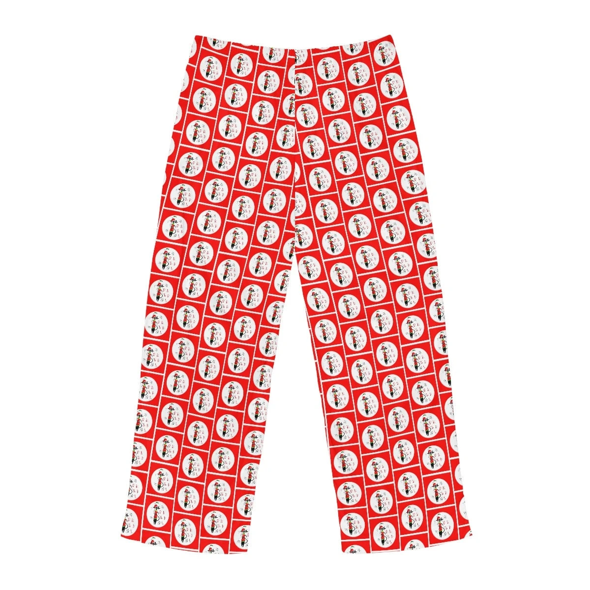 Men's Pajama Pants MCM Atomic Christmas Cat Print 4 Men's Pajama Pants MCM Atomic Christmas Cat Print - Image 2