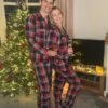 Personalised Christmas Pyjamas For All The Family In Tartan