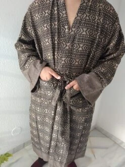 Unisex Robe,woolen Robe,winter Robe, Loungewear, Resort Wear, Christmas Gift,gifts For Her,Gifts For Him,boho Robe