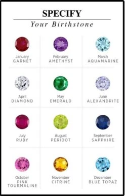 Birth Flower Name Necklace, Personalized Birth Flower Name Necklace With Birthstone, Flower Name Necklace, Christmas Gift, Bridesmaid Gift -Jewellery Paradise il fullxfull.4388268919 nw91