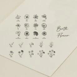 Combined Birth Flower Necklace,Personalized Gifts For Mom,Bouquet Flower Necklace,Family Mum Necklace,Personalised Jewellery,Christmas Gift -Jewellery Paradise il fullxfull.4392839761 elaw