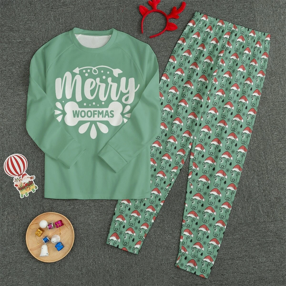 Matching Family Christmas Pajamas, Merry Woofmas, Dog Christmas Pajamas, Christmas Pajamas, Dog Lovers Gift 3 Matching Family Christmas Pajamas, Merry Woofmas, Dog Christmas Pajamas, Christmas Pajamas, Dog Lovers Gift
