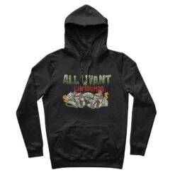 All I Want For Christmas Is Money 100% Organic Cotton Hoodie