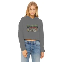 All I Want For Christmas Is Money Ladies Cropped Raw Edge Hoodie -Jewellery Paradise il fullxfull.4395844686 16gd