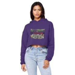 All I Want For Christmas Is Money Unisex Cropped Raw Edge Boyfriend Hoodie -Jewellery Paradise il fullxfull.4395845516 jjg0