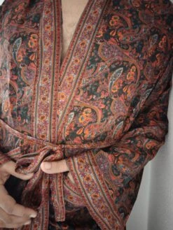Unisex Robe,Mens Silk Blend Robe,paisley Robe, Loungewear,gifts For Him,boho Robe,gifts For Her, Christmas Gift,resort Wear -Jewellery Paradise il fullxfull.4398285057 g18s
